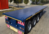 Fuwa axles Container Flatbed Semi Truck Trailers