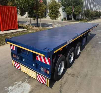 Fuwa axles Container Flatbed Semi Truck Trailers