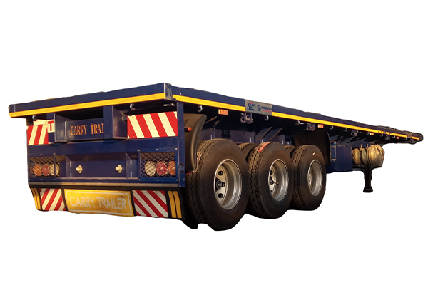 BPW- axles Container Flatbed Semi Trailers